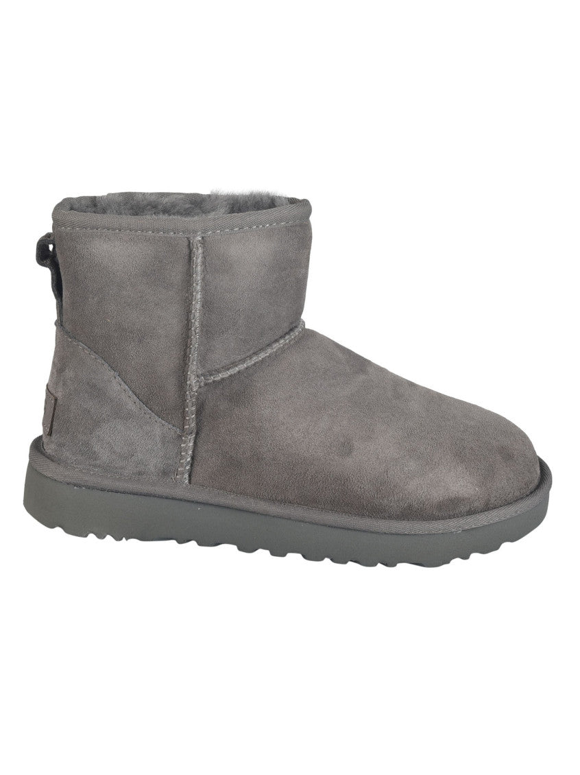 Grey Suede Boots 1