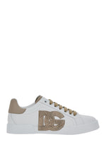 White Logo Sneakers 1