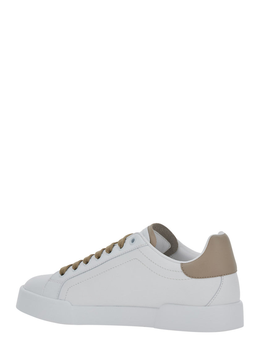 White Logo Sneakers 3