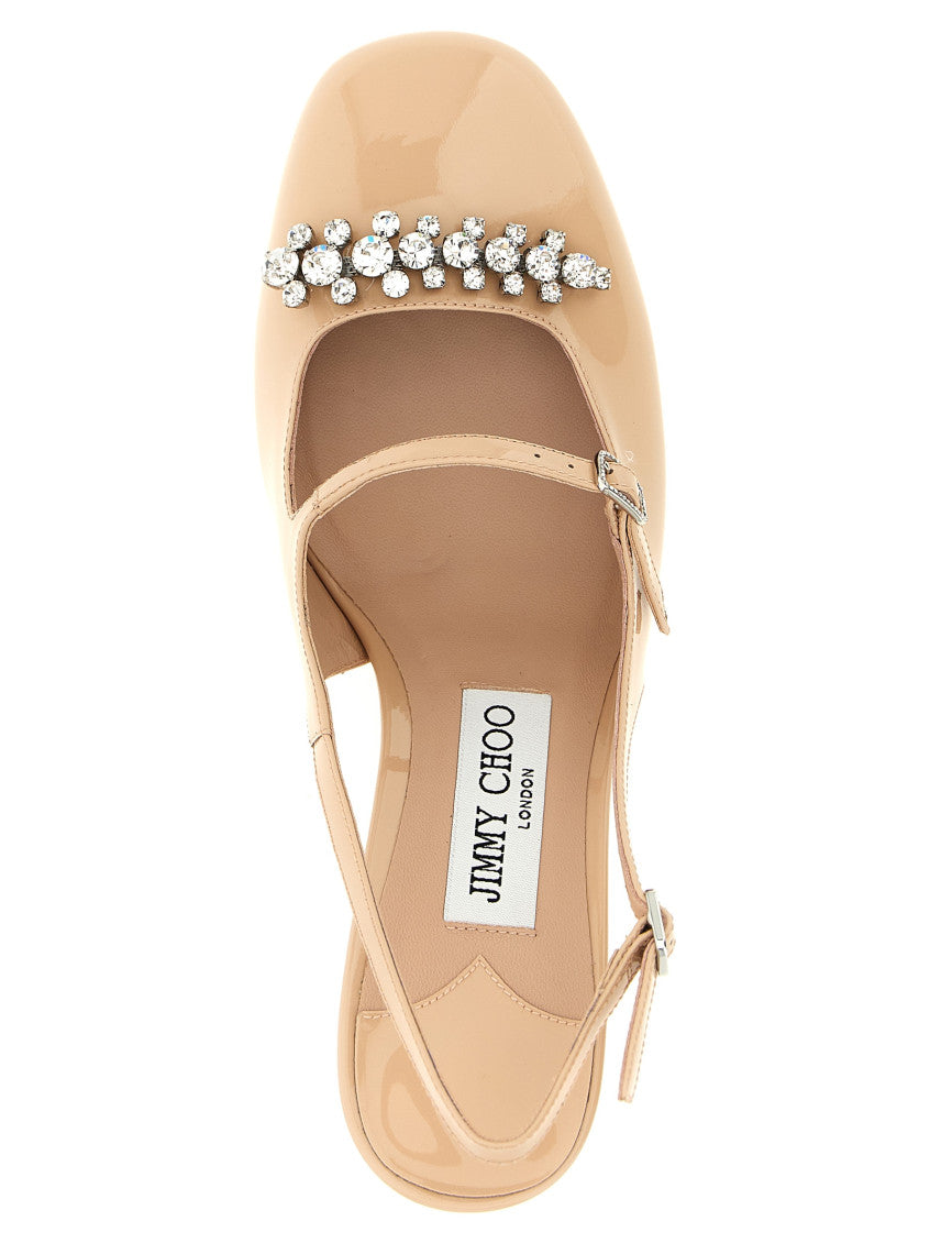 Pink Belinda Slingback Heels 4