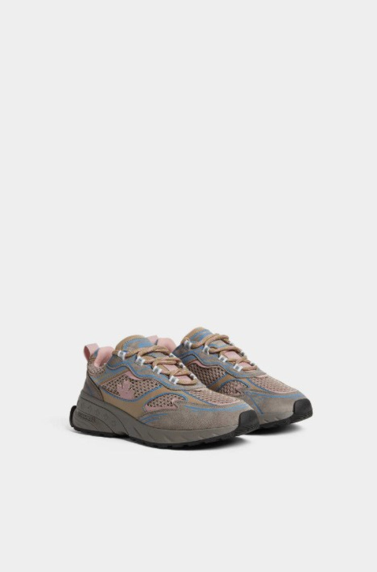 Multi Color Lace Up Sneakers 2