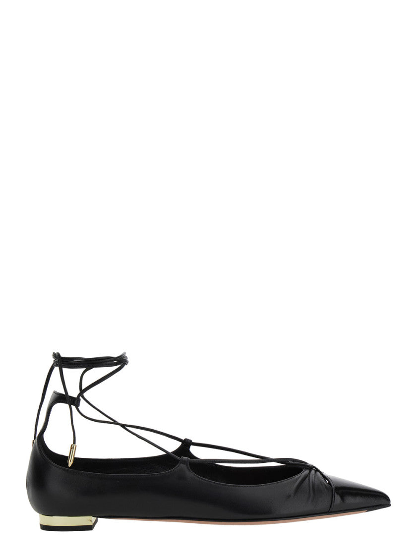 Black Gabi Ballet Flats 1