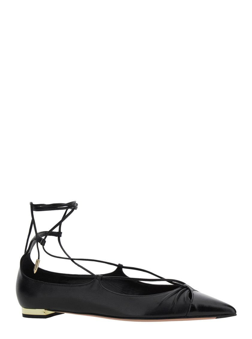 Black Gabi Ballet Flats 2