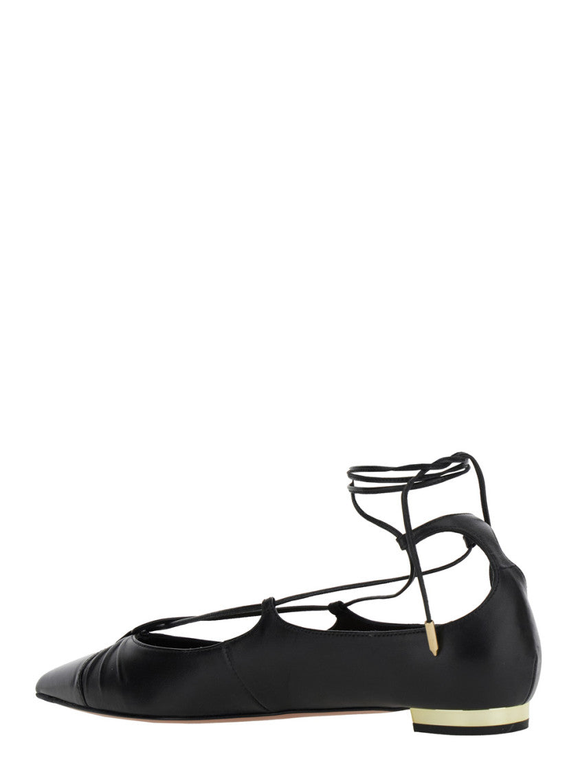 Black Gabi Ballet Flats 3