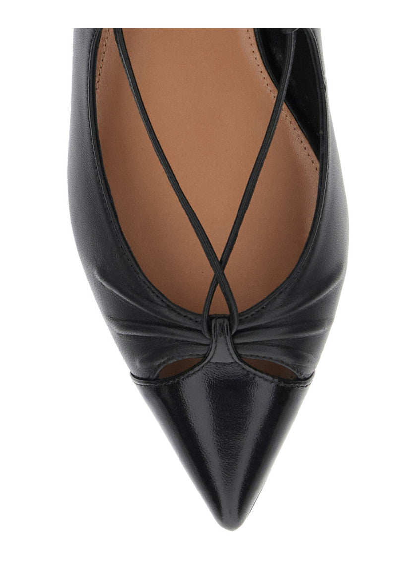 Black Gabi Ballet Flats 4