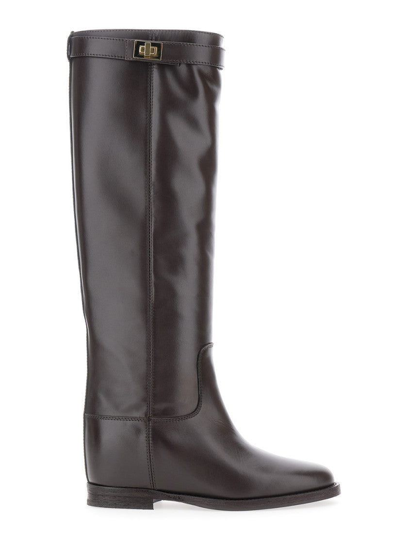 Brown Leather Boots 1