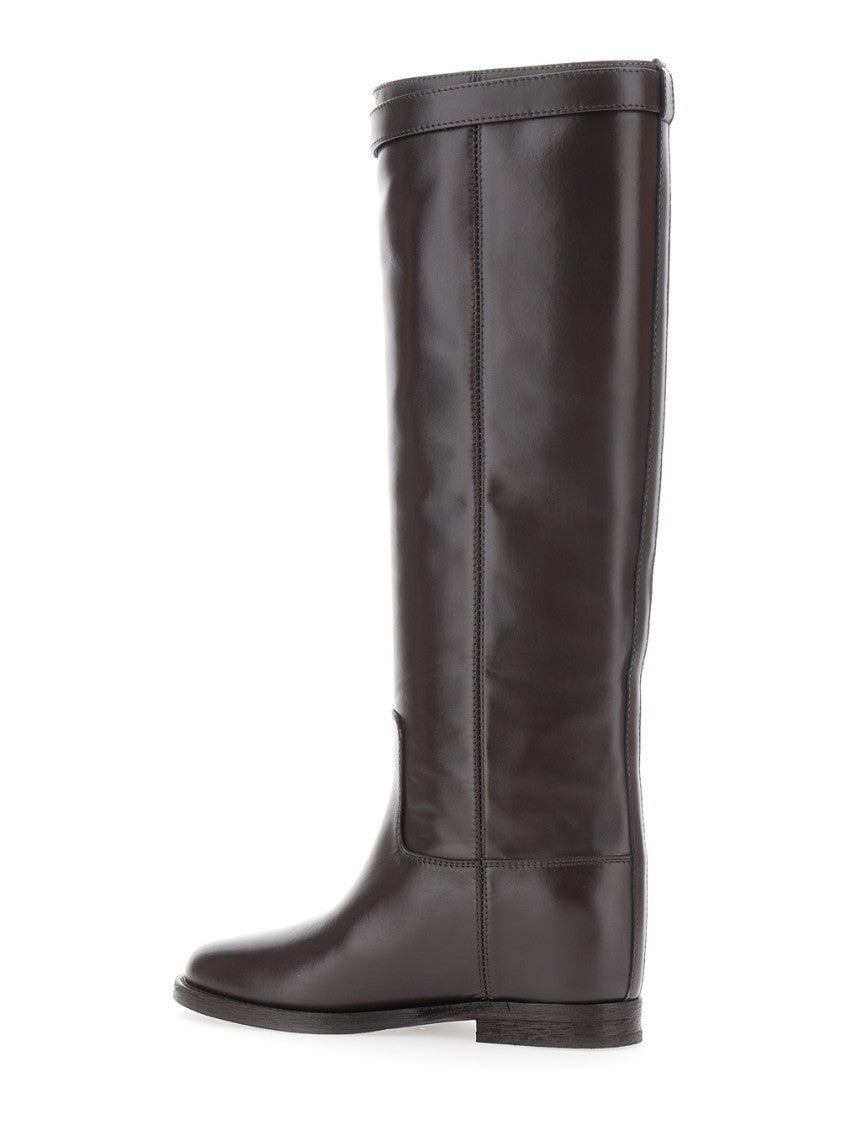Brown Leather Boots 3