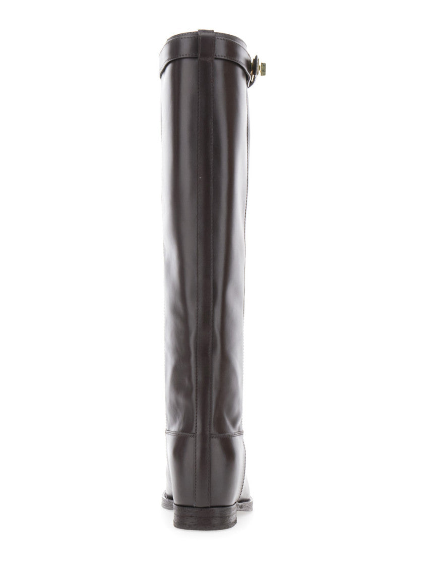 Brown Leather Boots 4