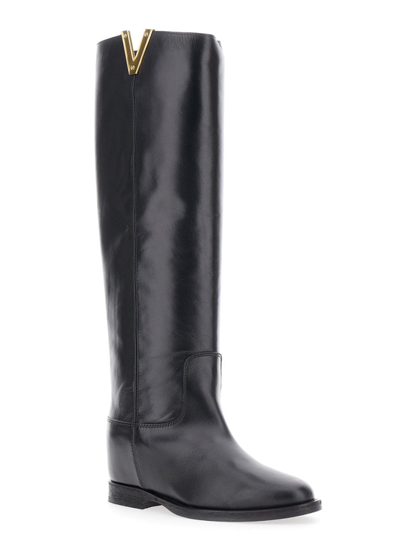 Black Leather Boots 2