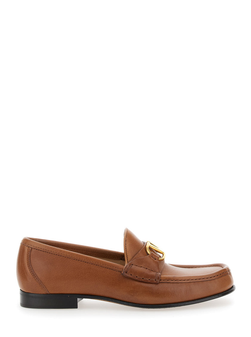 Brown Leather Loafers 1