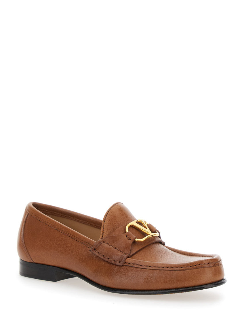 Brown Leather Loafers 2