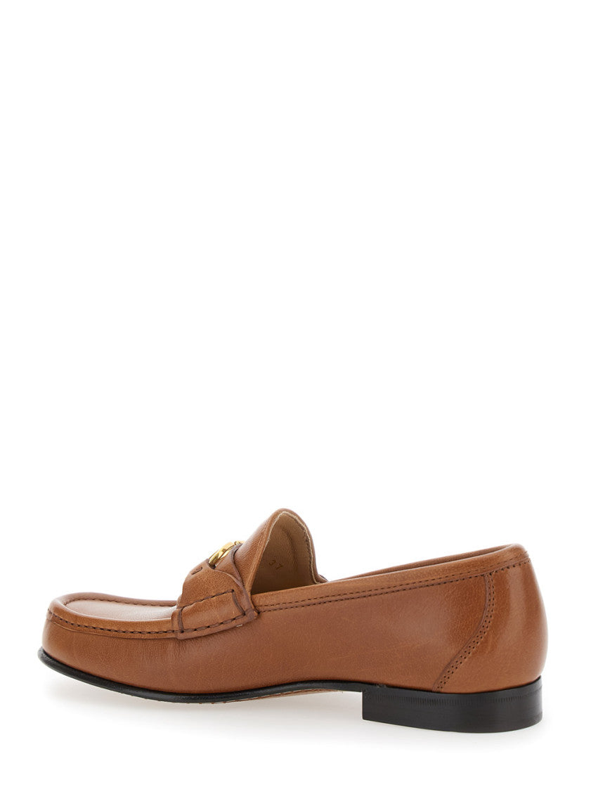 Brown Leather Loafers 3