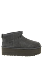 Grey Ankle Boots 1