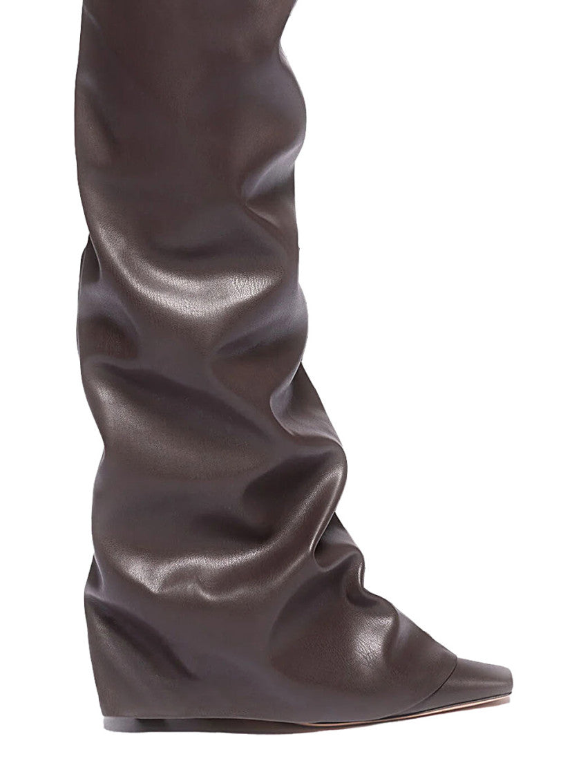 Brown Knee-High Boots 4