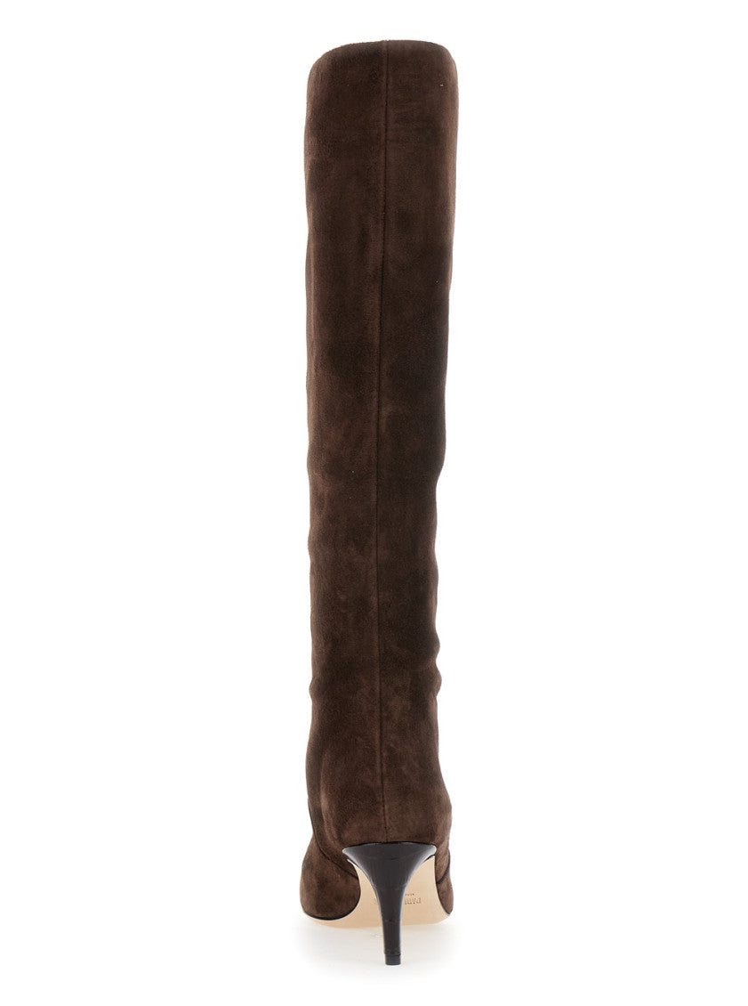 Brown Suede Boots 4