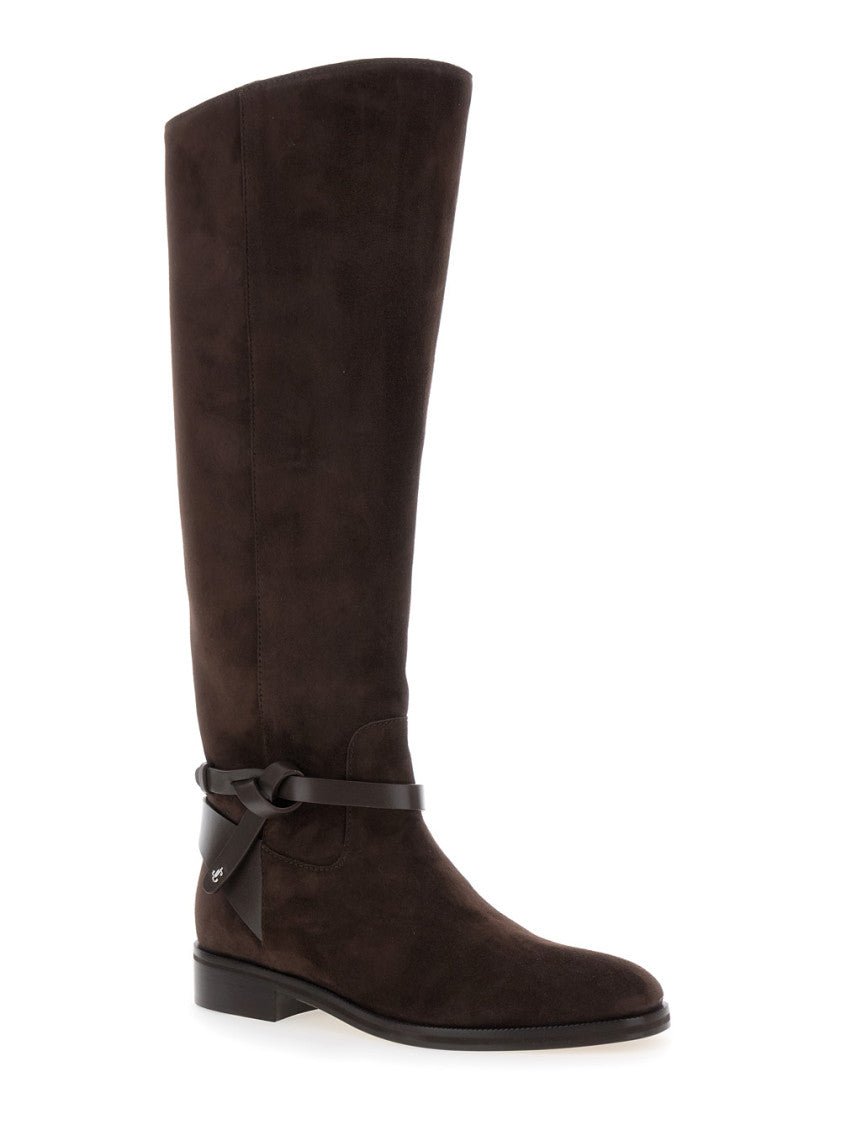 Brown Suede Boots 2