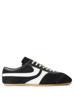 BlackWhite Color Block Sneakers 1
