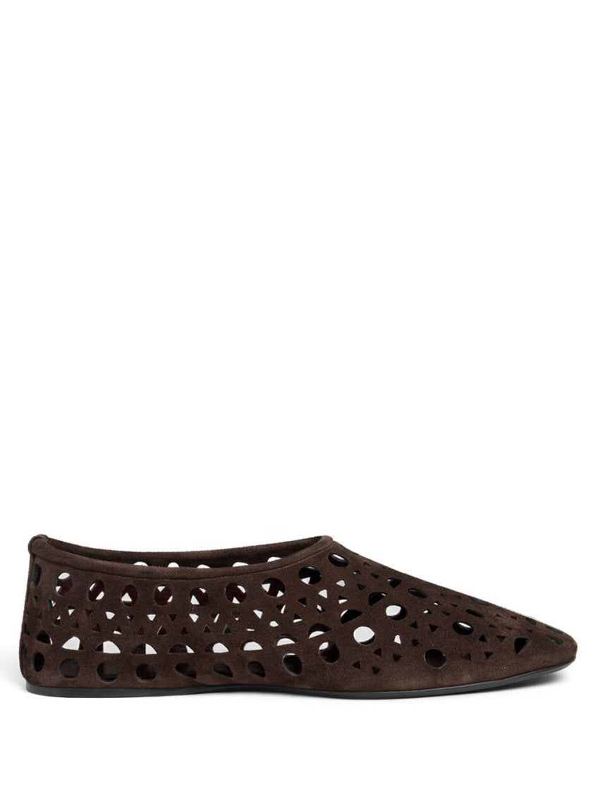 Brown Slip-on Ballet Flats 1