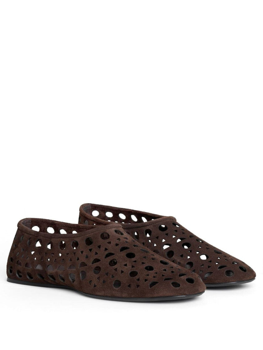 Brown Slip-on Ballet Flats 2