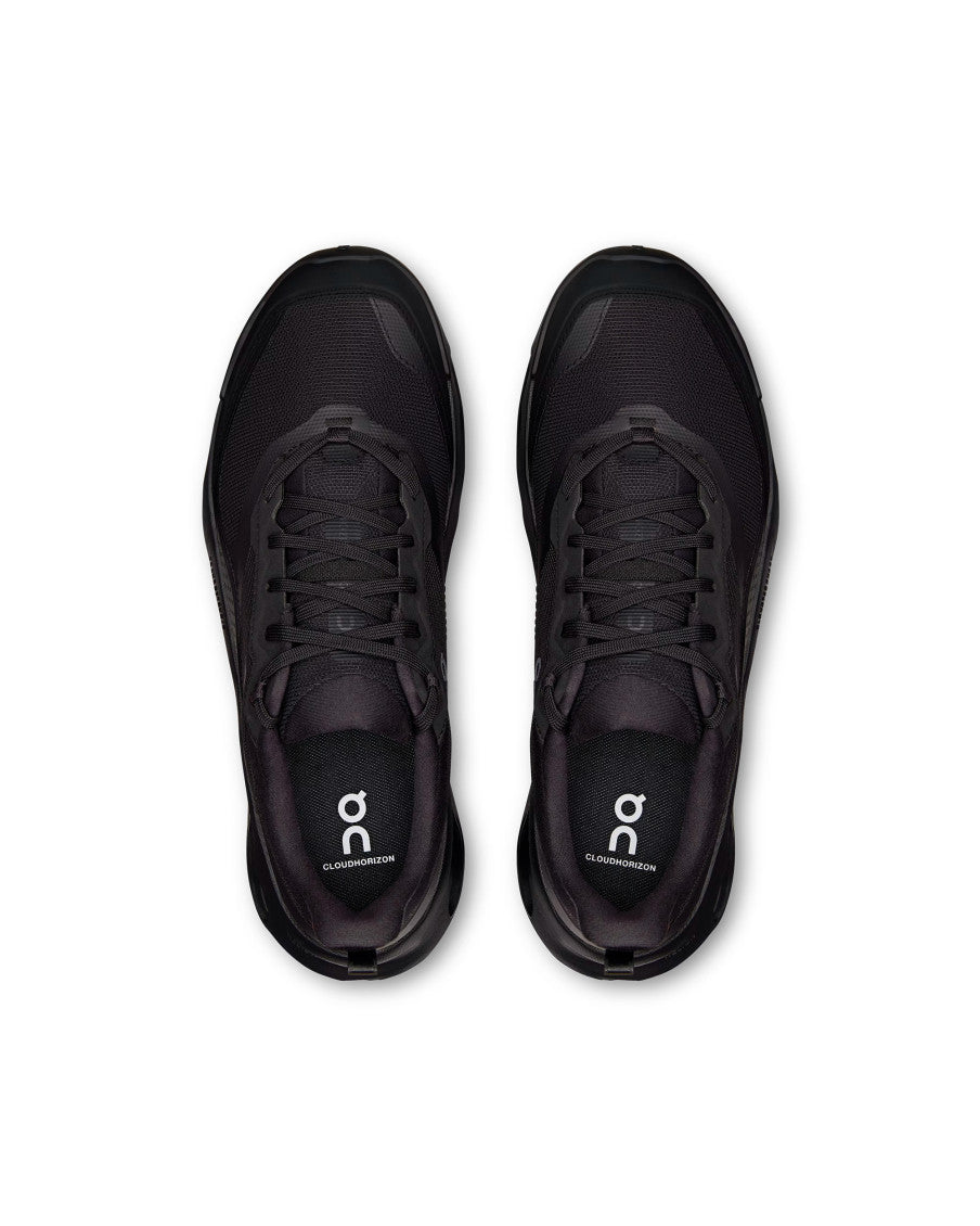 Black Logo Trail Sneakers 3