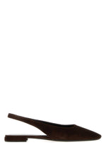 Brown Suede Ballet Flats 1
