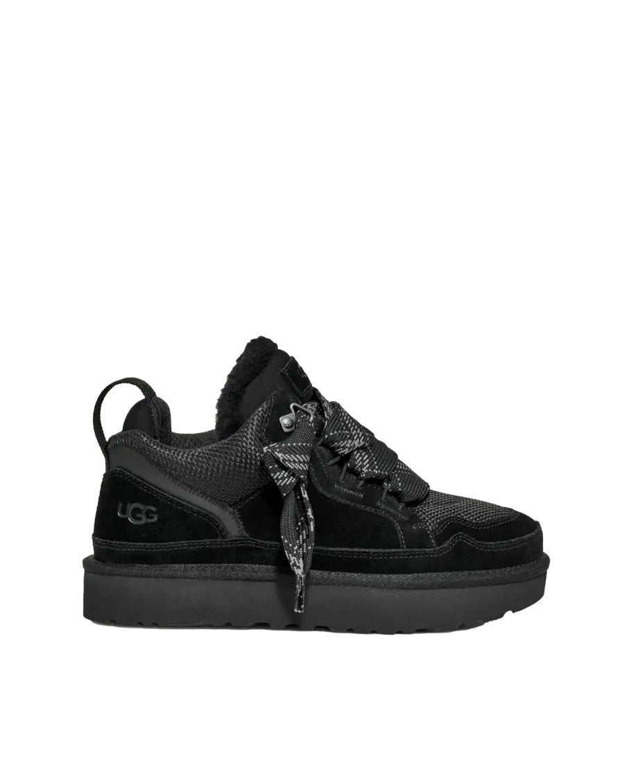 Black Lace-up Sneakers 1