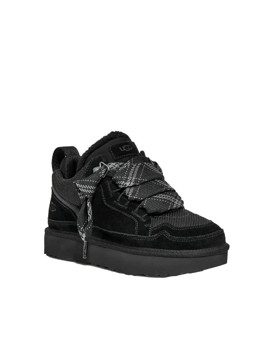 Black Lace-up Sneakers 2