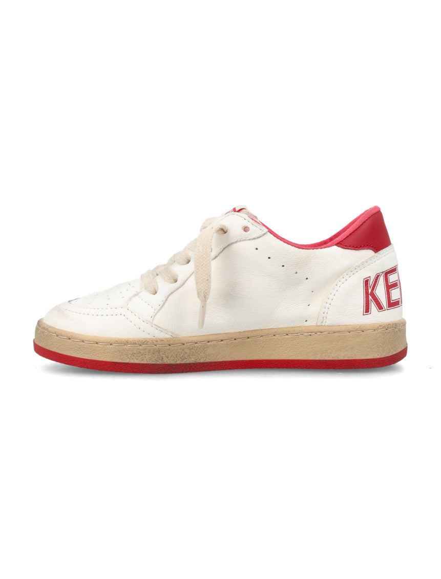 White Logo Sneakers 3