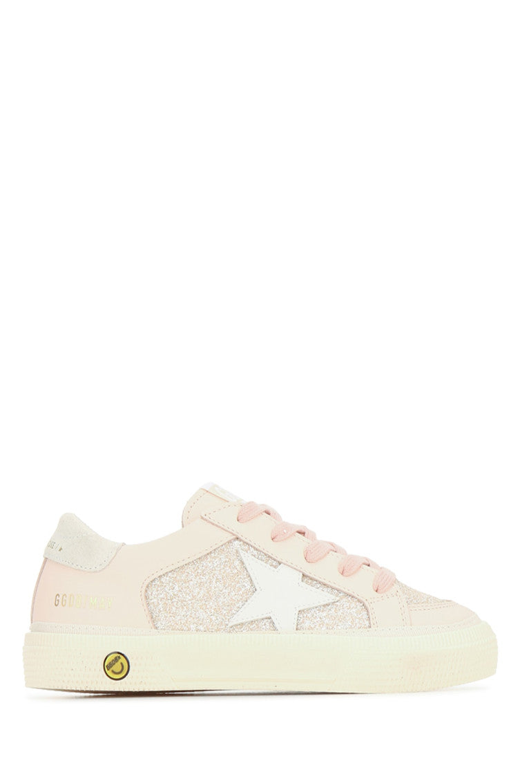 Pink Glitter Sneakers 1