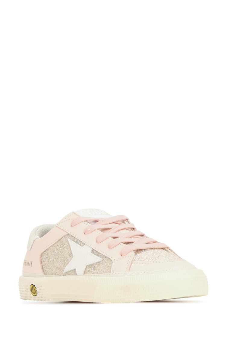Pink Glitter Sneakers 2