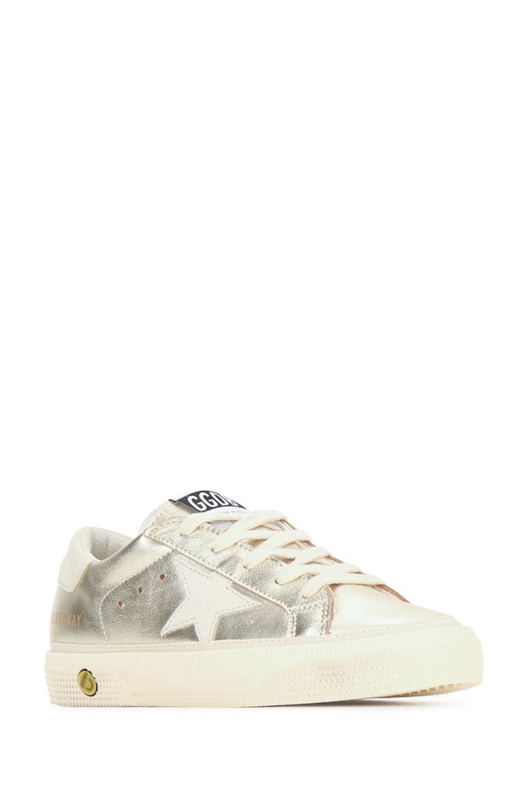 Off White Leather Sneakers 2