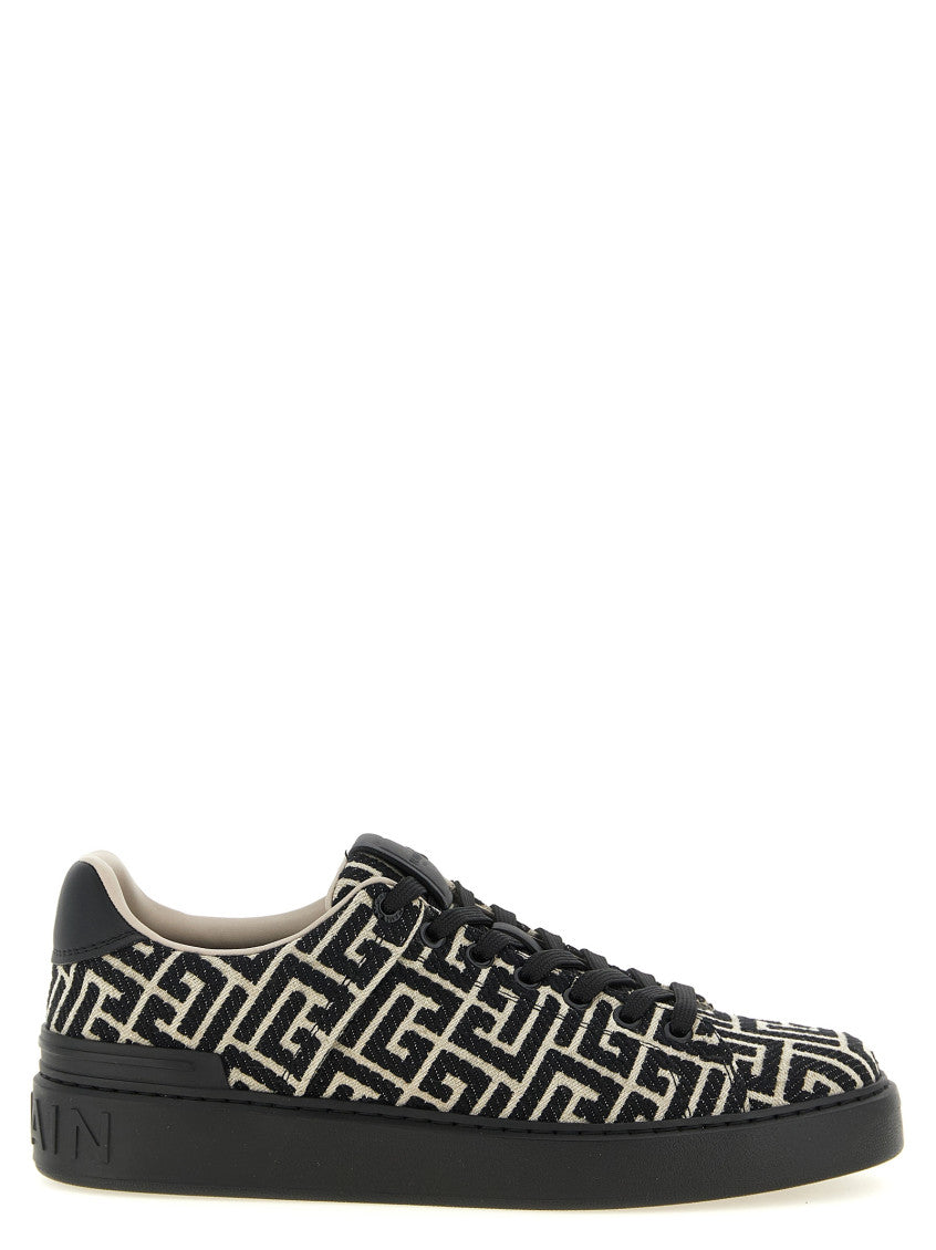 BlackWhite B-Court Sneakers 1