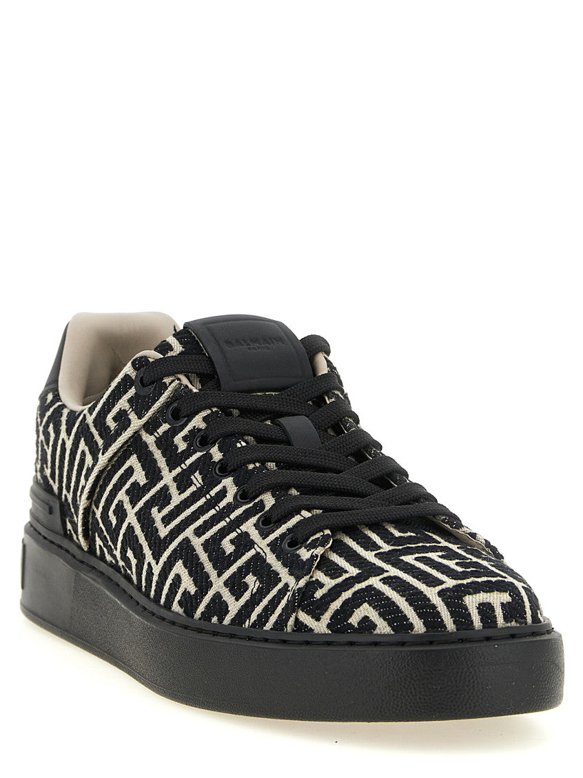 BlackWhite B-Court Sneakers 2