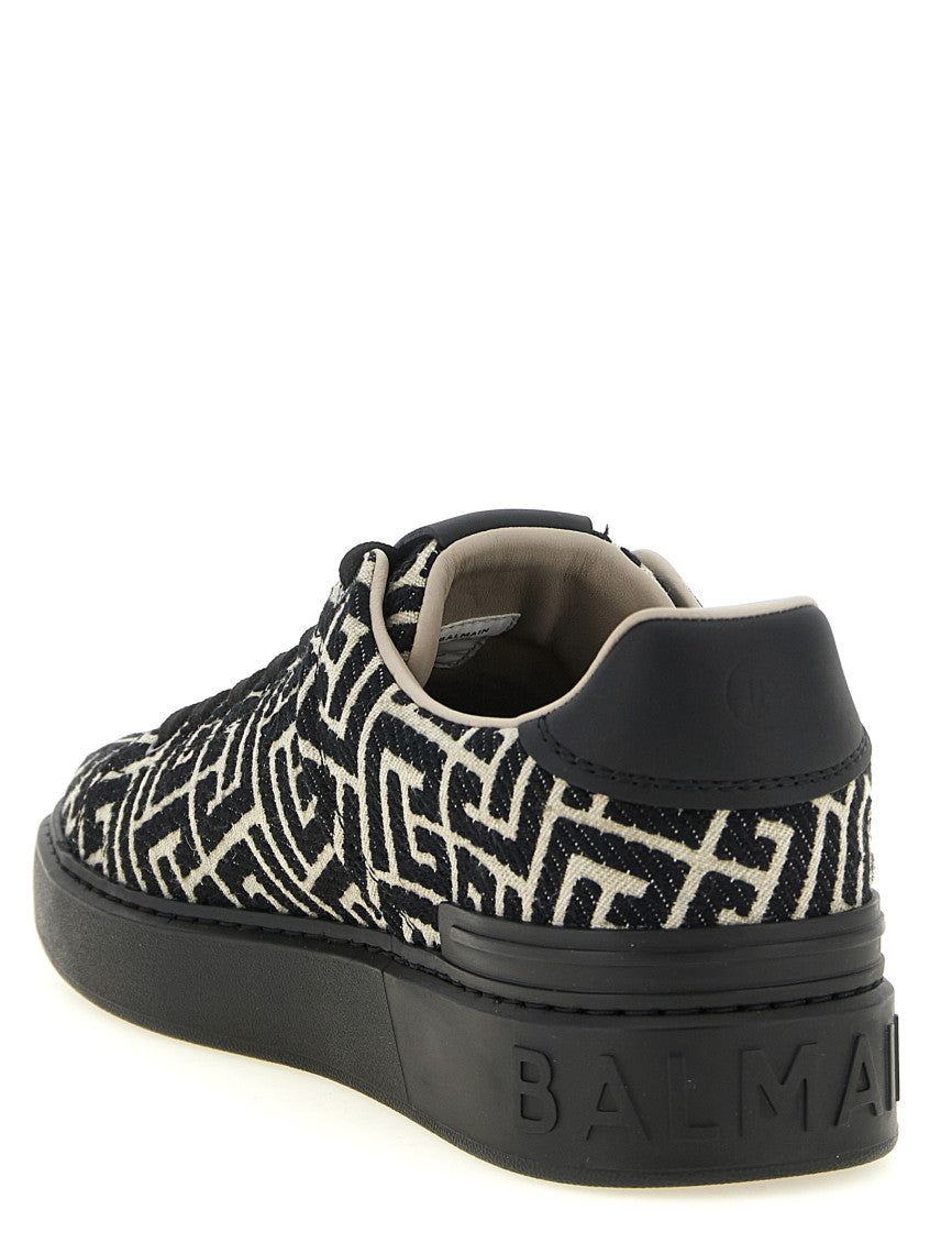 BlackWhite B-Court Sneakers 3