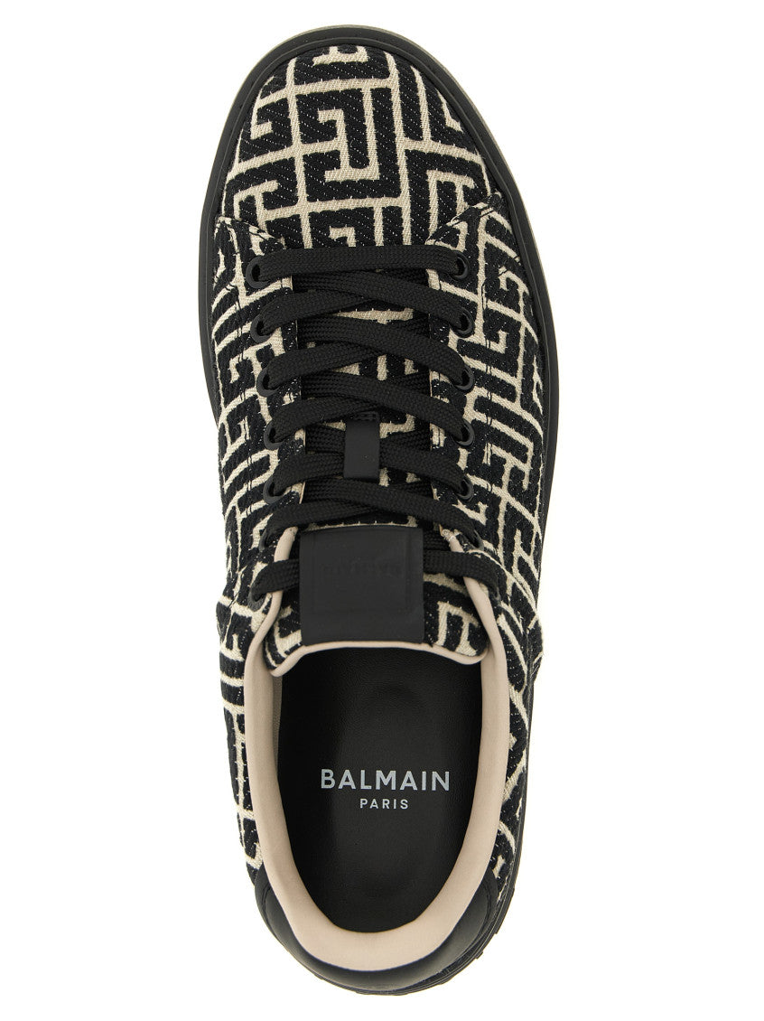 BlackWhite B-Court Sneakers 4