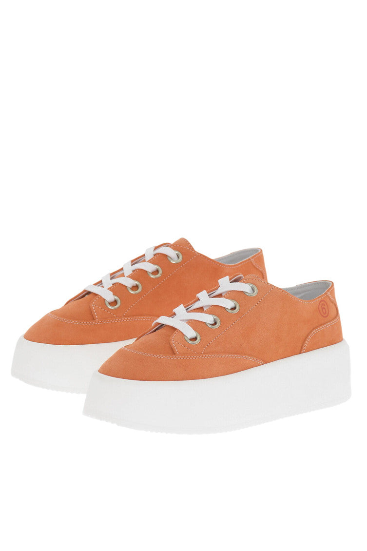 Orange Athleisure Sneakers 2