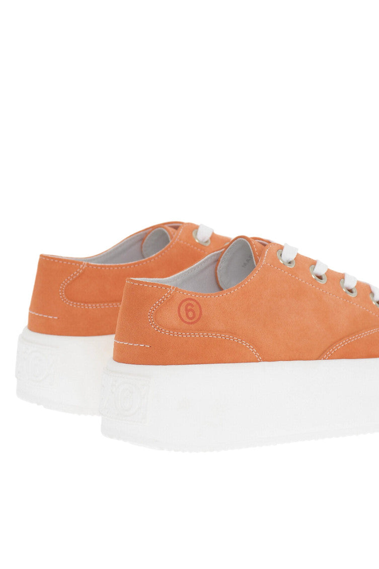 Orange Athleisure Sneakers 3