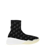 Black Logo Sneakers 1