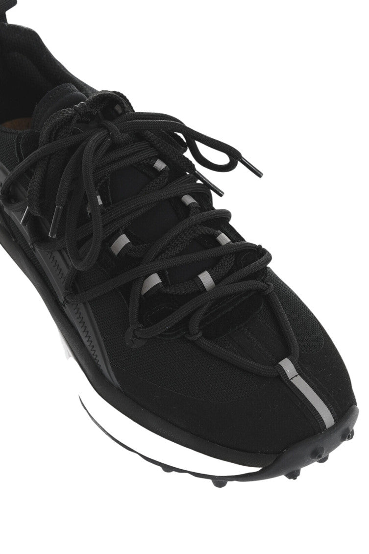Black Low-Top Bubble Sneakers 3