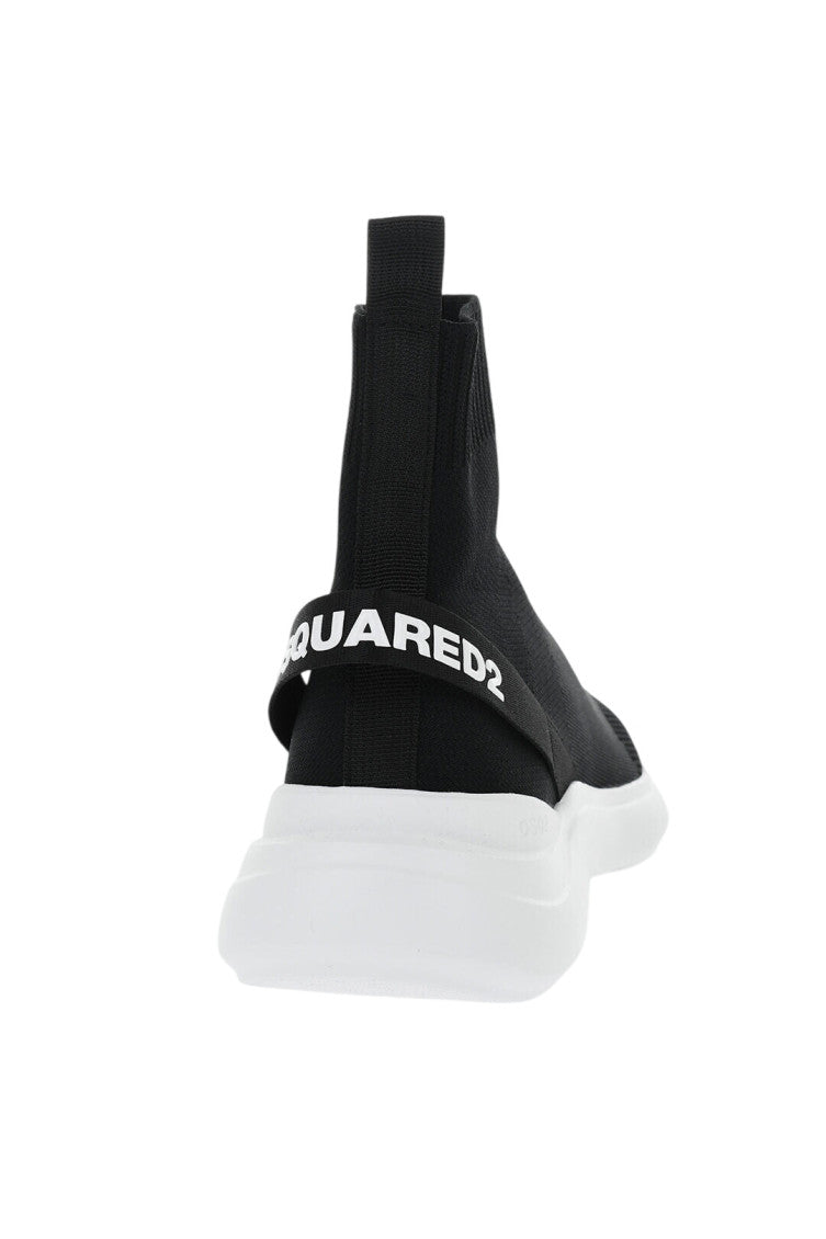 Black Slip-On Sneakers 3
