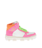 Multi Color Color-Block Sneakers 1