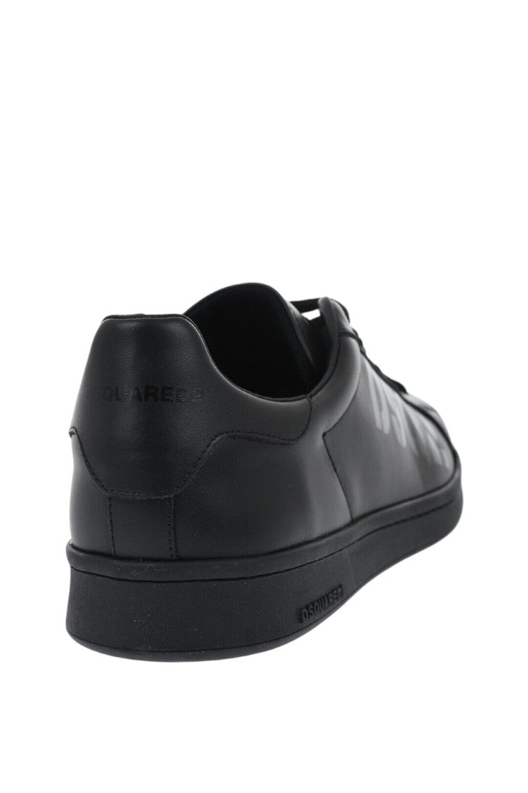 Black Low-Top Sneakers 3