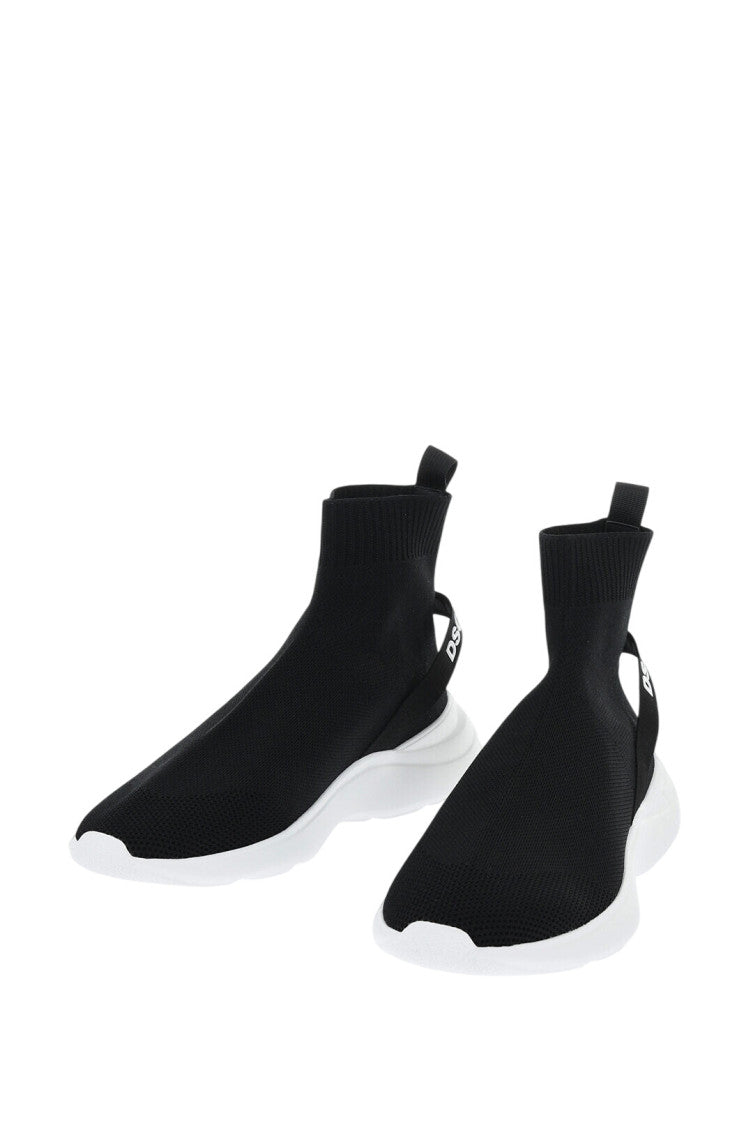 Black Slip-on Sneakers 2