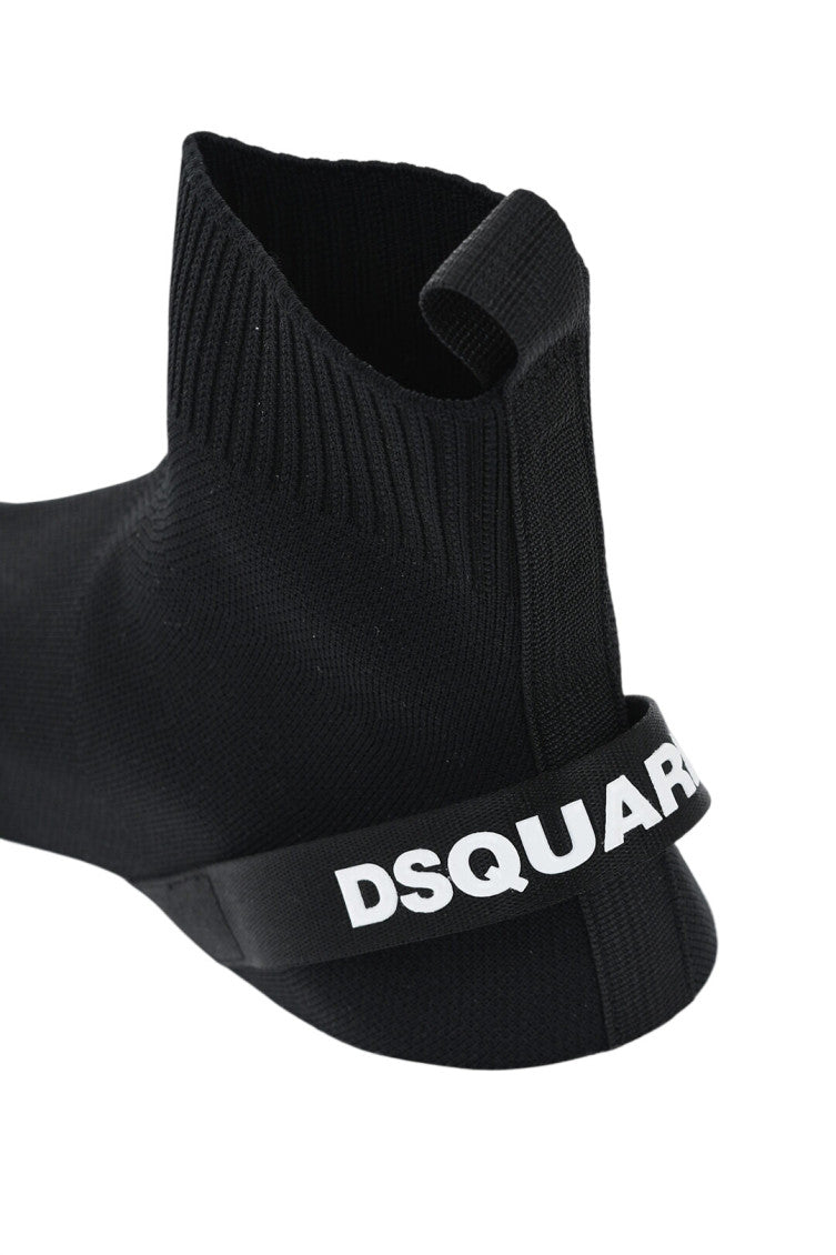 Black Slip-on Sneakers 4