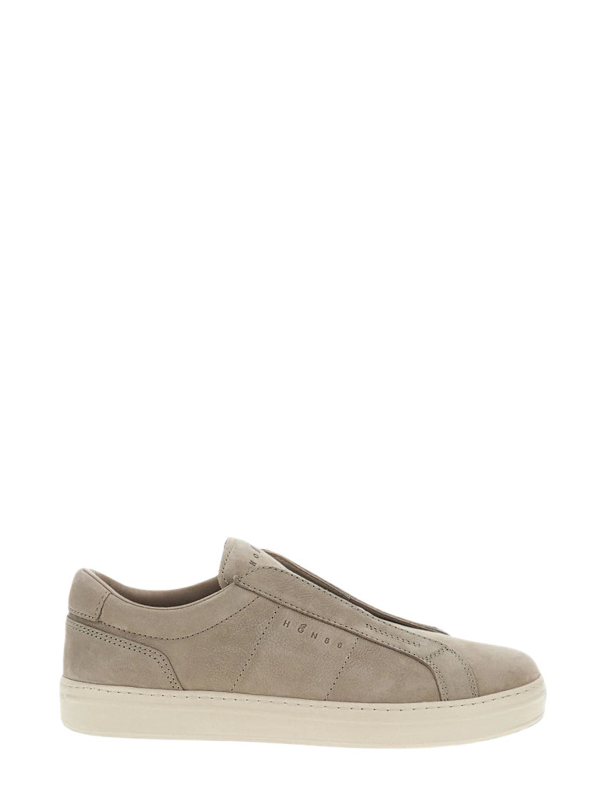 Beige Slip-on Sneakers 1
