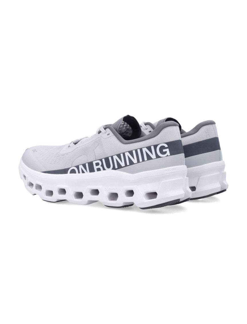 White Logo Cloudmonster Sneakers 4