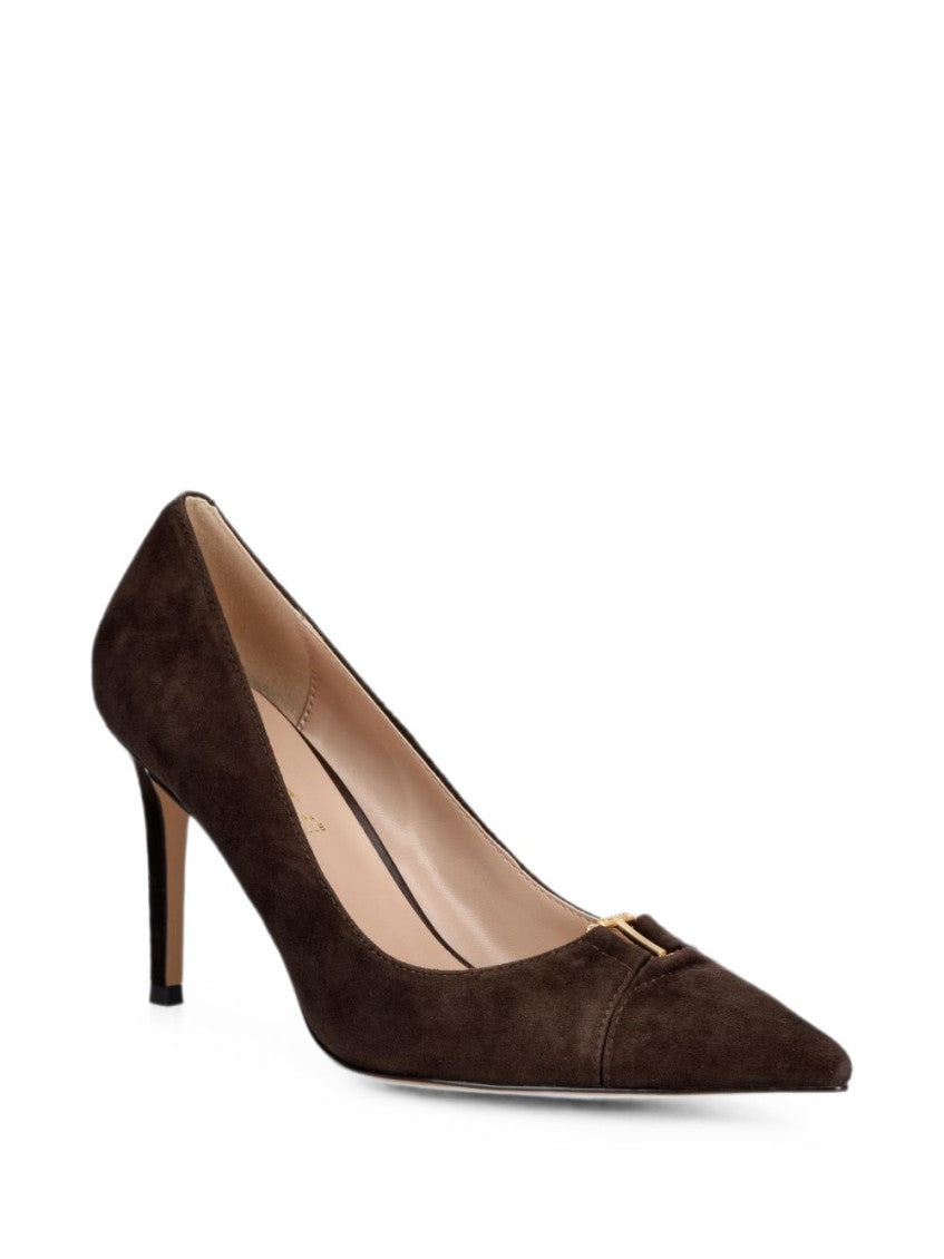 Brown Pointed-toe Pumps 2