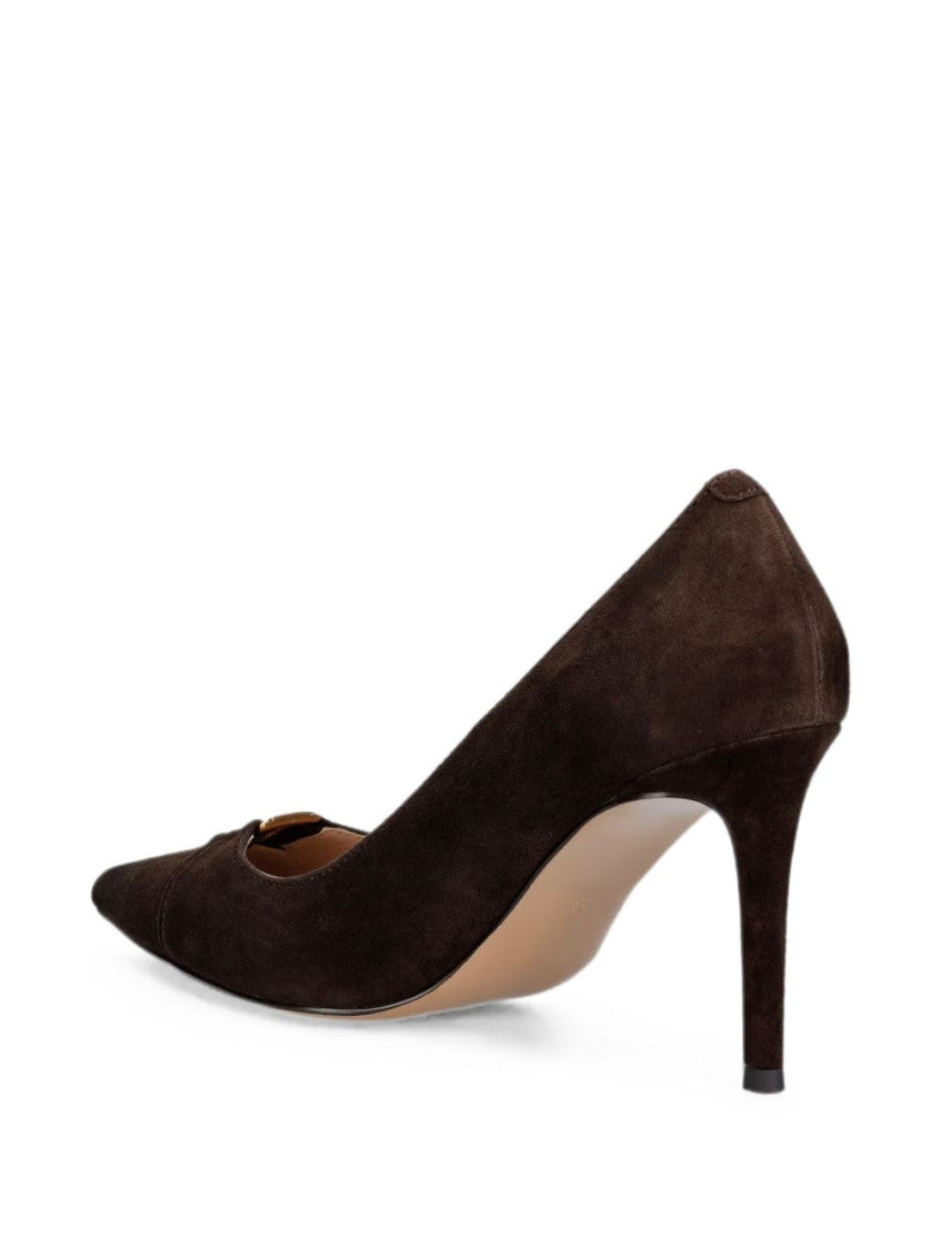 Brown Pointed-toe Pumps 4