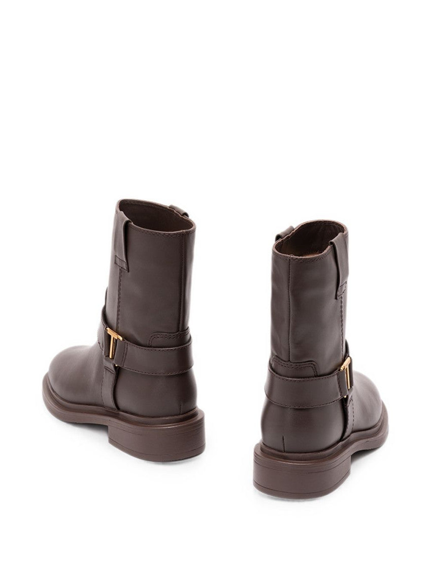 Brown Leather Boots 2