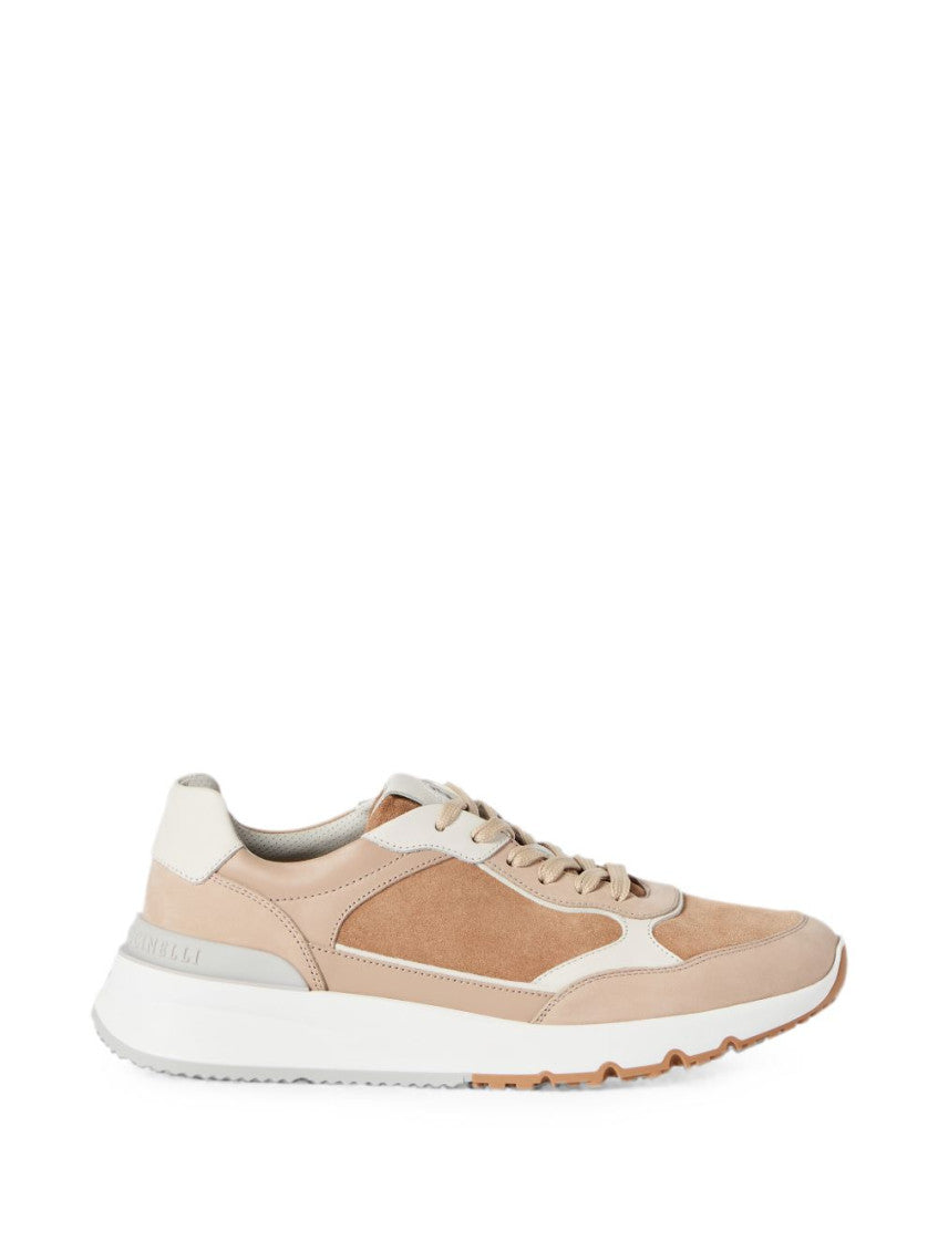 Brown Lace-up Sneakers 1